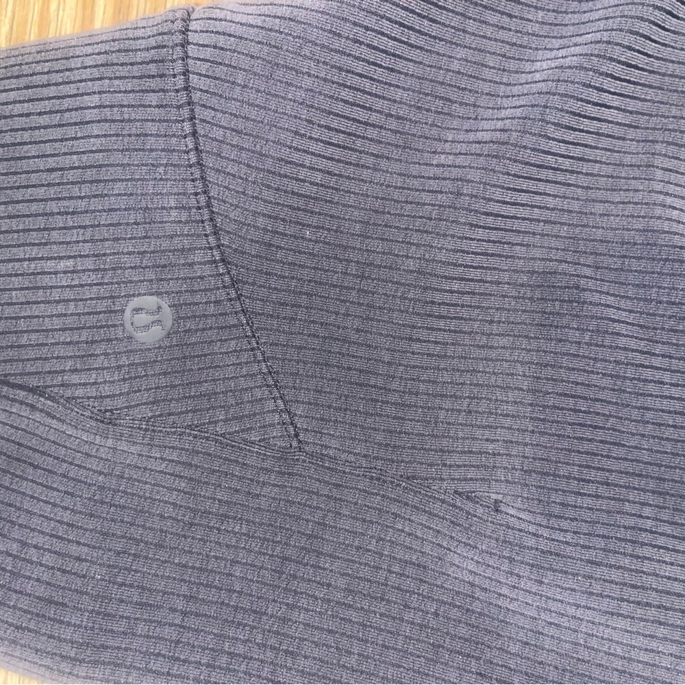 lululemon Ribbed Softstreme Zip-Leg High-Rise Cropped Pant - Picture 6 of 6